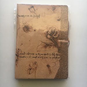 Fiori da Vinci Barnes & Noble Leather Journal